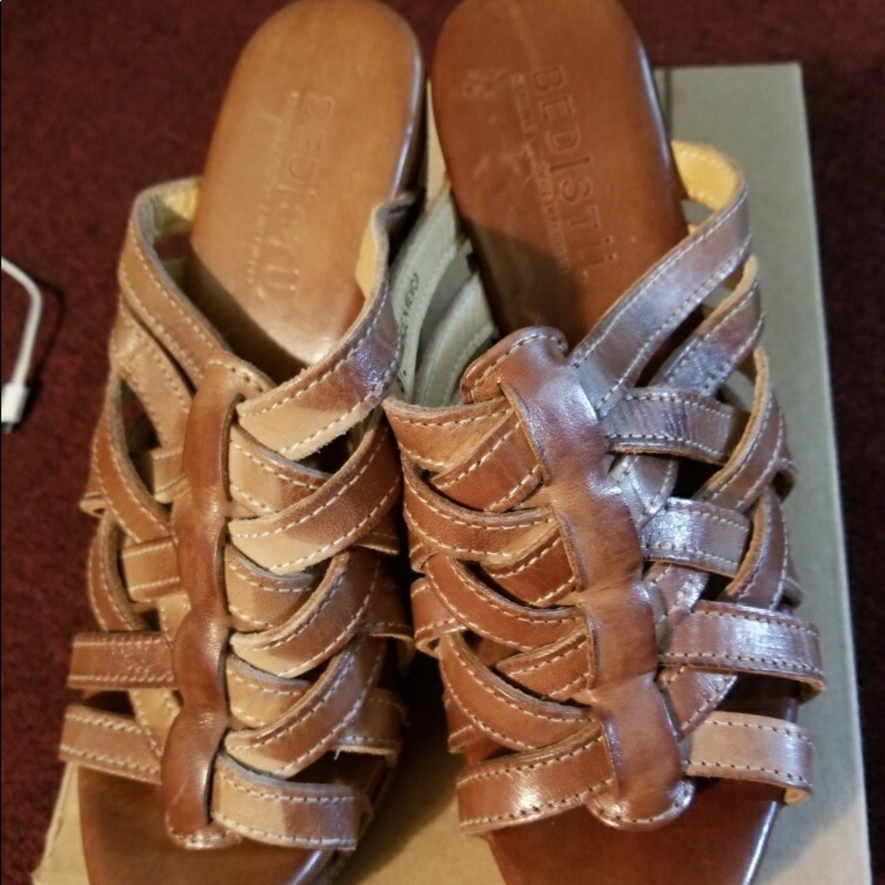 Bed Stu Cobbler Series Wedge Sandal